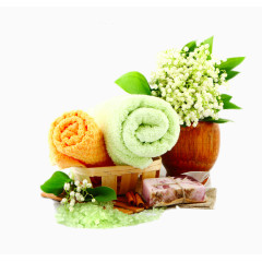 SPA美容理疗元素