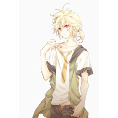 手绘动漫壁纸美少年