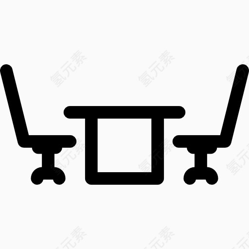 面试的房间图标