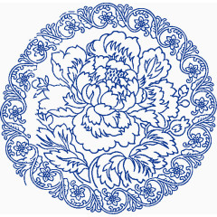 青花瓷图案