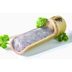 竹筒虾滑