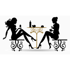 少女下午茶剪影