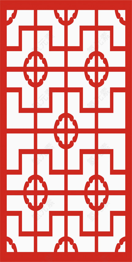 中国风花纹