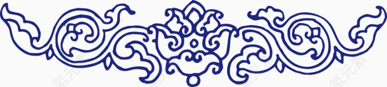 青花瓷花纹