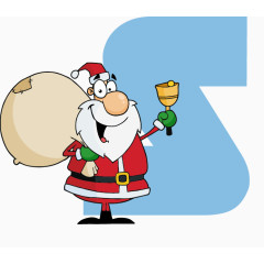 卡通画动物字母S