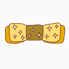 卡通可爱蝴蝶结