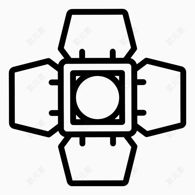 镜头图标