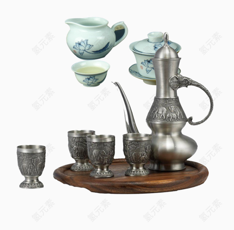茶具素材图片