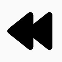 媒体控制倒带图标