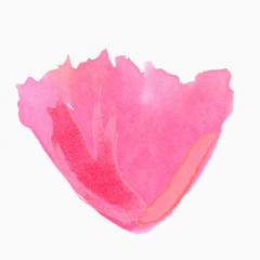 高清水彩花朵png