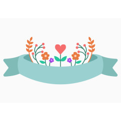 不规则边框花纹促销标签