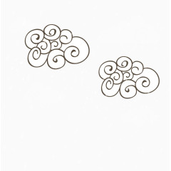 简约卡通元素矢量素材