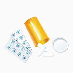 卡通医院医疗元素