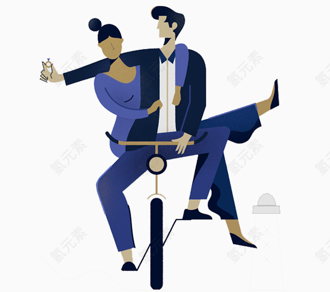 情侣人物素材
