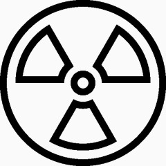 工业放射性图标