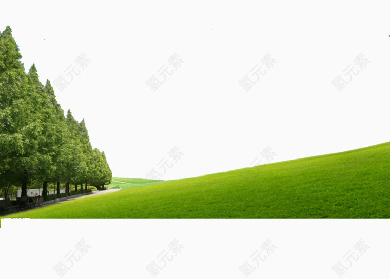 简单的风景画素材
