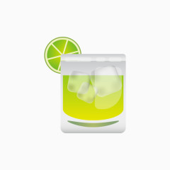 手绘卡通酒水饮料