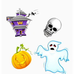 鬼城堡南瓜骷髅