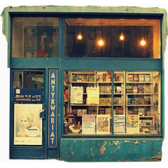 欧美书店门面