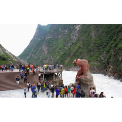 云南玉龙虎跳峡风景三