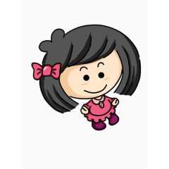 可爱小女孩