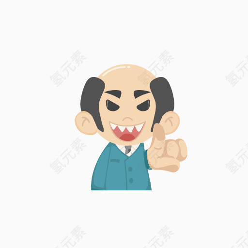 卡通男子
