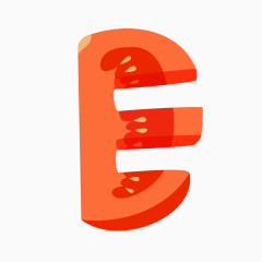 蔬菜字母E