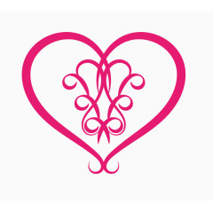 粉色爱心