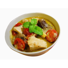 泰式鸡肉绿咖哩