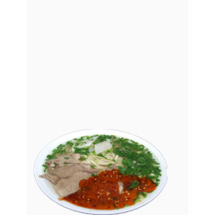 一碗清汤牛肉面与葱花