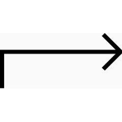 箭头幻灯片正确的Linea-outline-icons