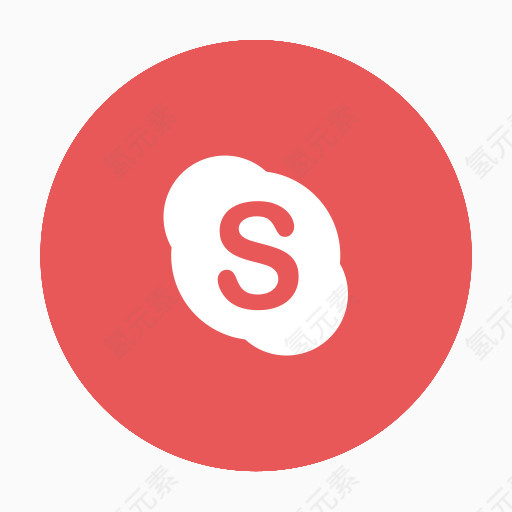 聊天循环现代红SSkype的声音红色网站美