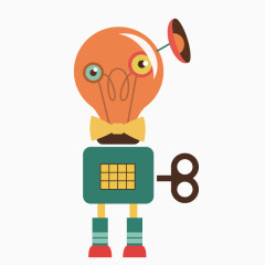 卡通机器人