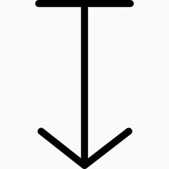 顶级ToBottom图标