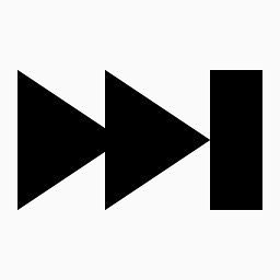 快前进ALT黑色默认图标