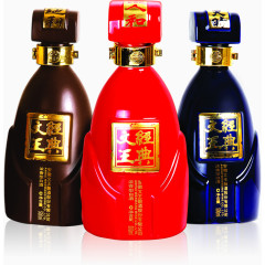多色瓶装白酒