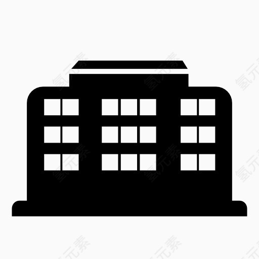 医院大楼图标