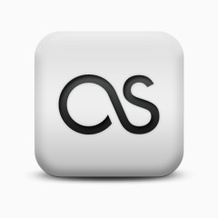 不光滑的白色的广场图标社会媒体标志social-media-logos-icons