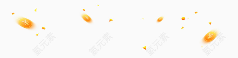 金币漂浮