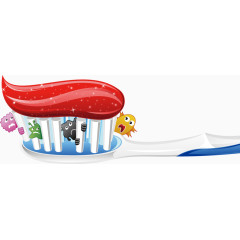 口腔清新牙膏牙刷