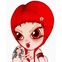欧美女孩素描欧美美女素描