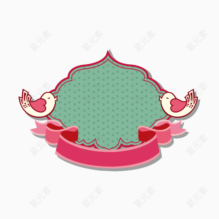 爱情鸟边框