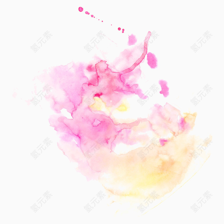 水彩装饰元素