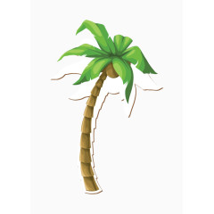 夏天假日海边元素