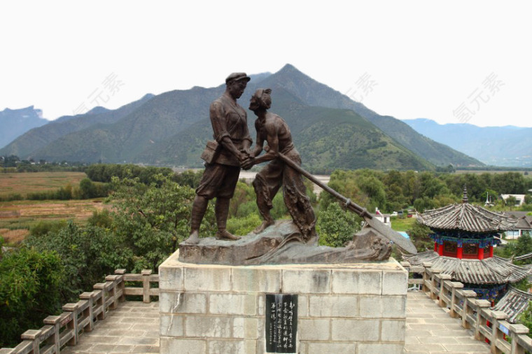 湖南湘潭长江第一湾石鼓镇二