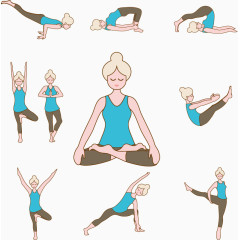 矢量瑜伽动作
