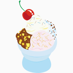 手绘卡通蛋糕