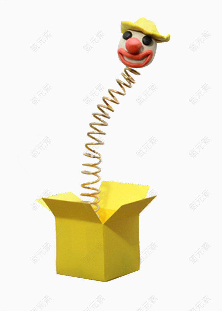 愚人节恶搞玩具黄色小丑