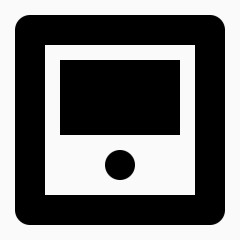 苹果装置iPad屏幕板岩平板电脑wirecons免费矢量图标