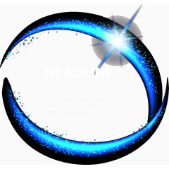炫丽炫彩月牙光效